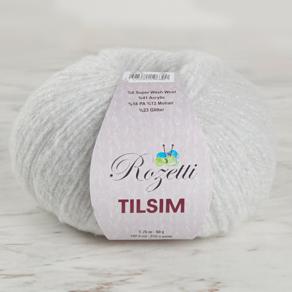 Rozetti Tılsım Açık Gri El Örgü İpi - 362-01